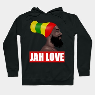 Jah Love Rasta Rastafarian Reggae Lovers Hoodie